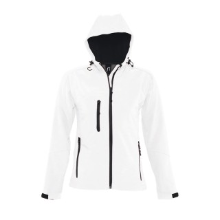 Chaqueta softshell mujer con capucha personalizada